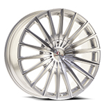Cavallo CLV-34 Nano Chrome 20x8.5 +35