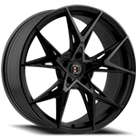 Defy D11 Satin Black 20x8.5 +38