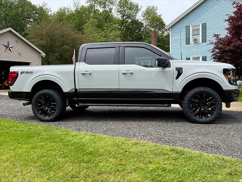 2024 Ford F150 Xlt Fuel Flame 20x9 Nitto Terra Grappler G3 285 55r20 