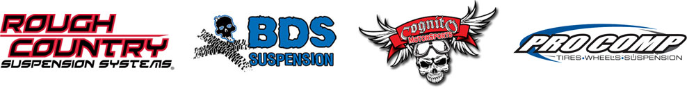 Top brands in suspension for less